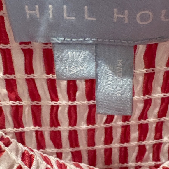 Kids hill house red stripped dress - Picture 3 of 4